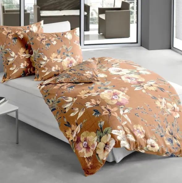 Traumschlaf Mako-Satin Bettwäsche Fleurs